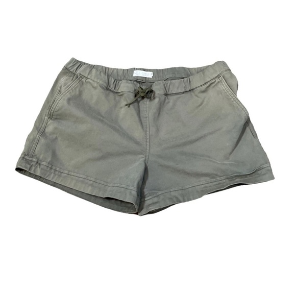 Carve Designs Cotton Chino Shorts In Olive Green Size 12 4inch Drawstring - Picture 1 of 6